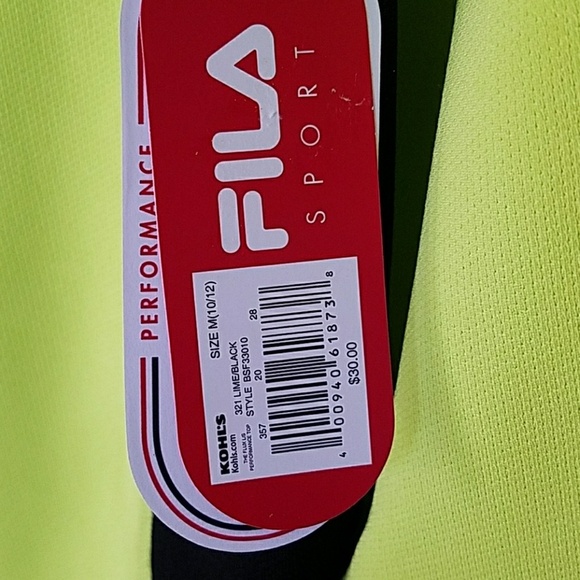 Really nice, NWT Fila short, size M10-12 - Picture 3 of 5